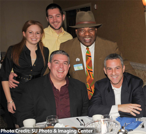  York icon Elvis Duran And to Duran's left is his business partner 